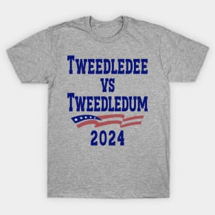 Tweedledee VS Tweedledum 2024 T-Shirt